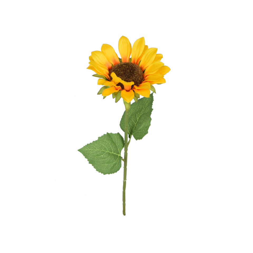 Słonecznik - gałązka 45 cm, yellow K412-01