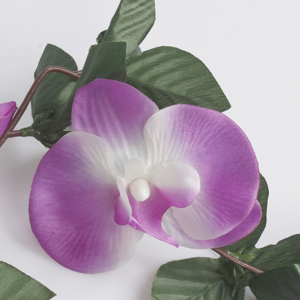 Storczyk - girlanda, Lilac K034-05