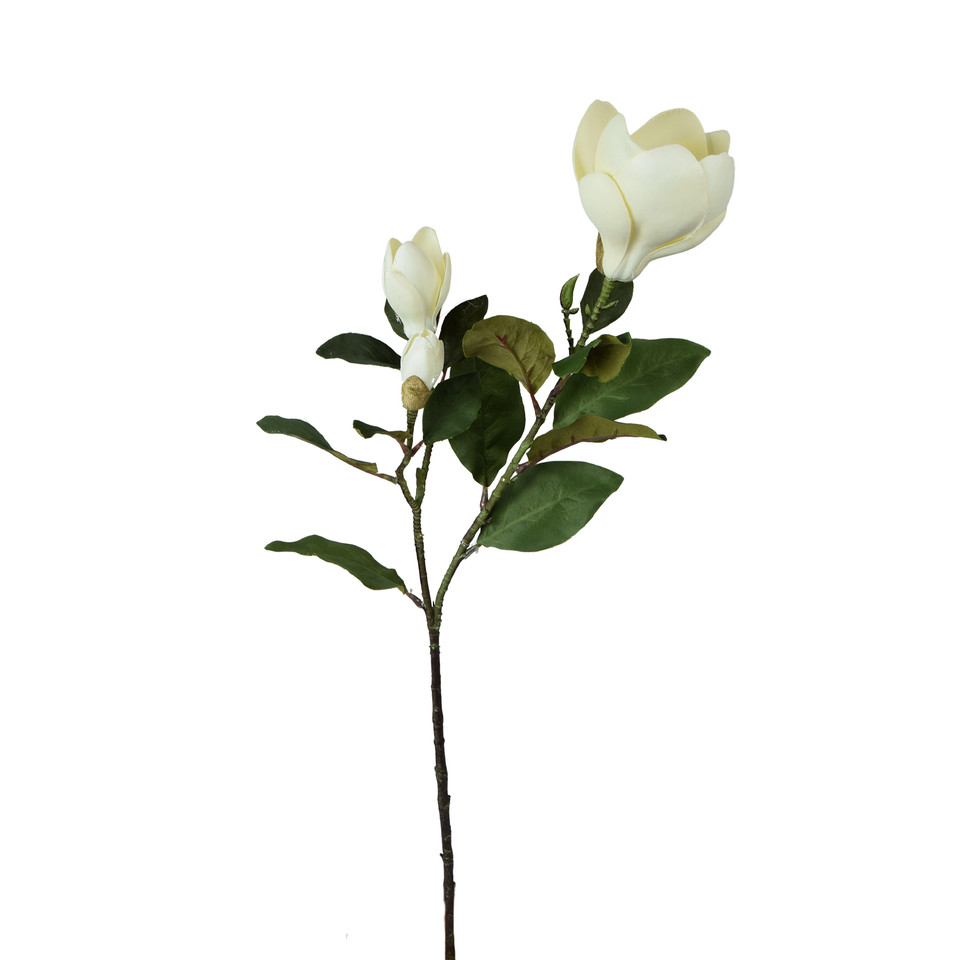 Magnolia - gałązka 82 cm, cream GK347-01