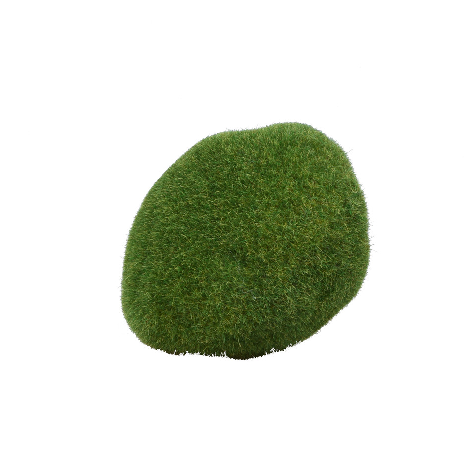 Kamień flokowany 14 cm, green Z045-00