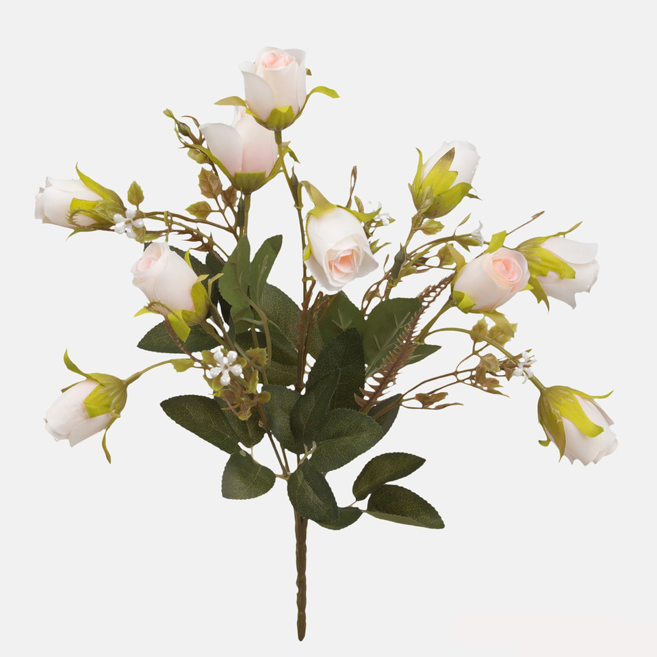 Róża x 10, Cream/Pink QA132-02
