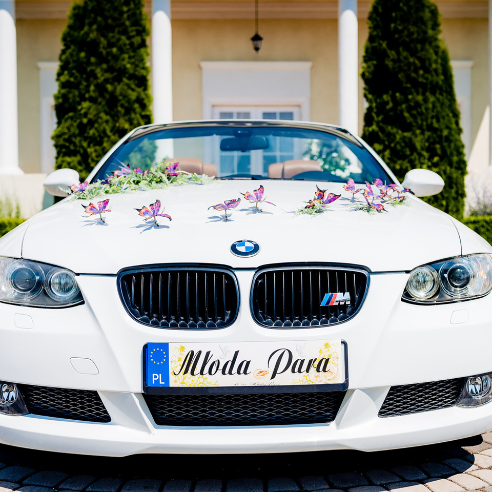 Wedding car handle decoration X552