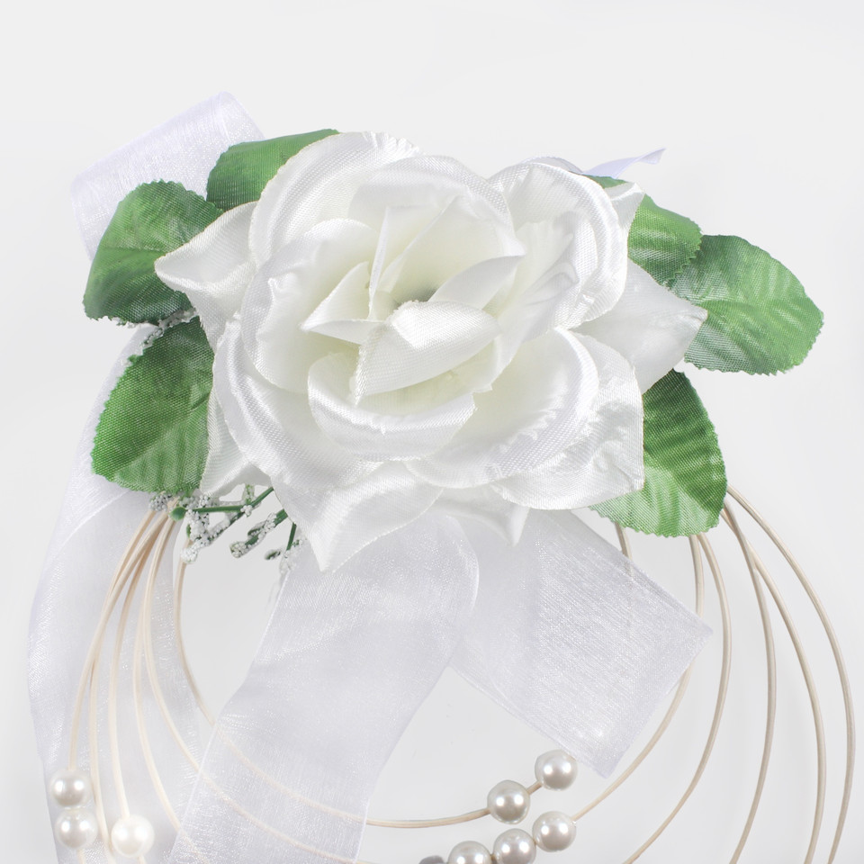 Wedding car decoration, Cream X401