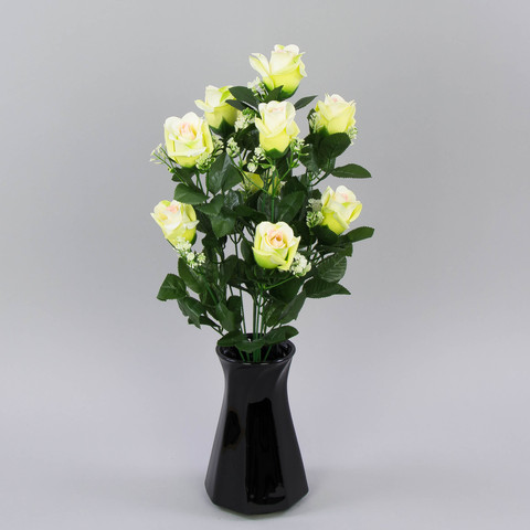 Rose in bud bouquet x 9, Mix UN21-X08