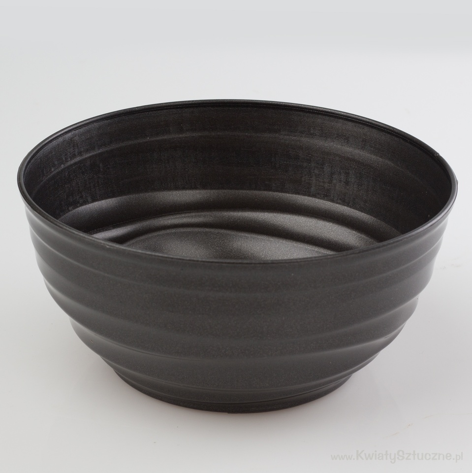 Bowl flowerpot 18 cm SONIA, Graphite C127-02