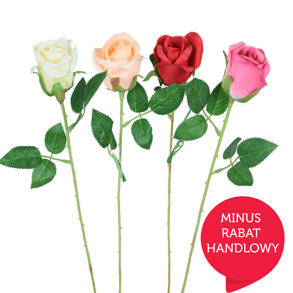 Róża - gałązka 52 cm, m K372-m