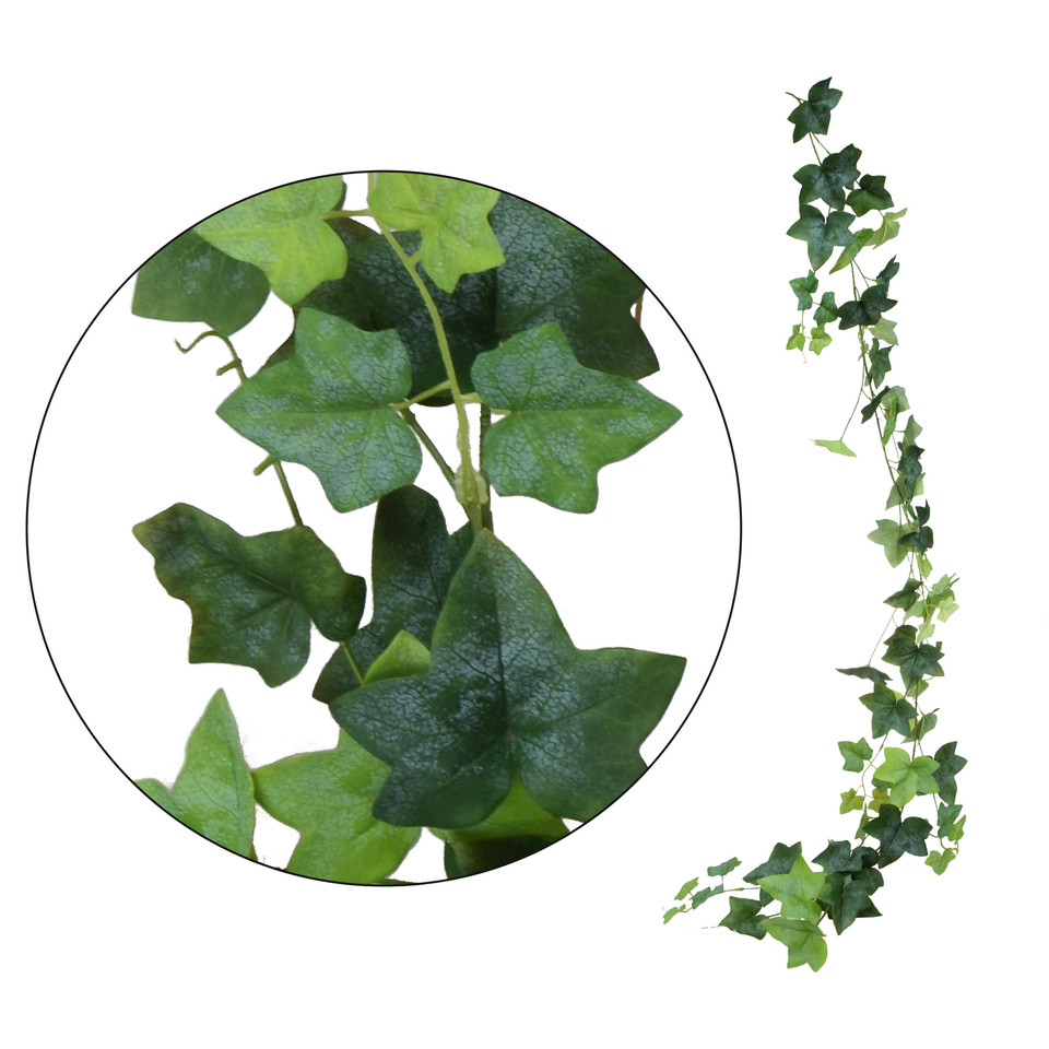 Bluszcz - girlanda real touch 154 cm, green B607-00
