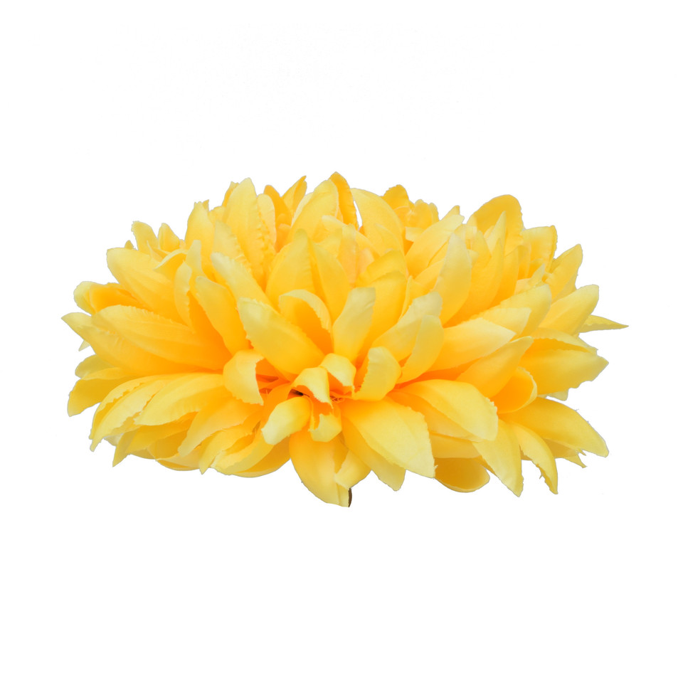 Chryzantema - główka 18 cm, yellow W059-16