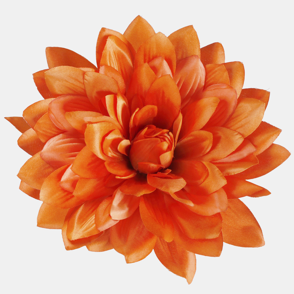 Dalia satynowa XL, Autumn Orange W537-14