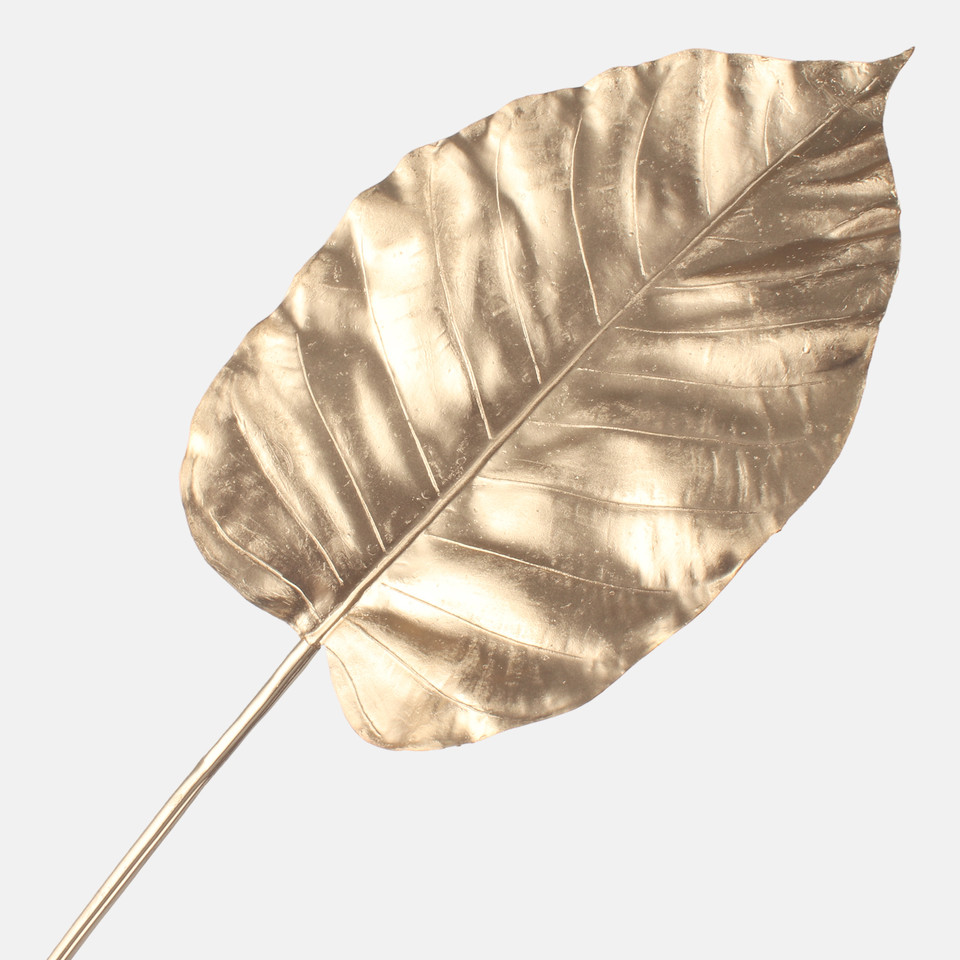 Metallic hosta leaf, Gold A864S-02