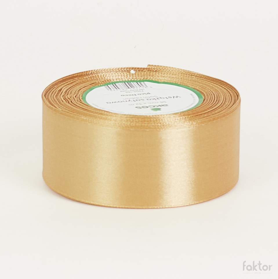 Wstążka satynowa (38 mm x 36y), gold FS05-164