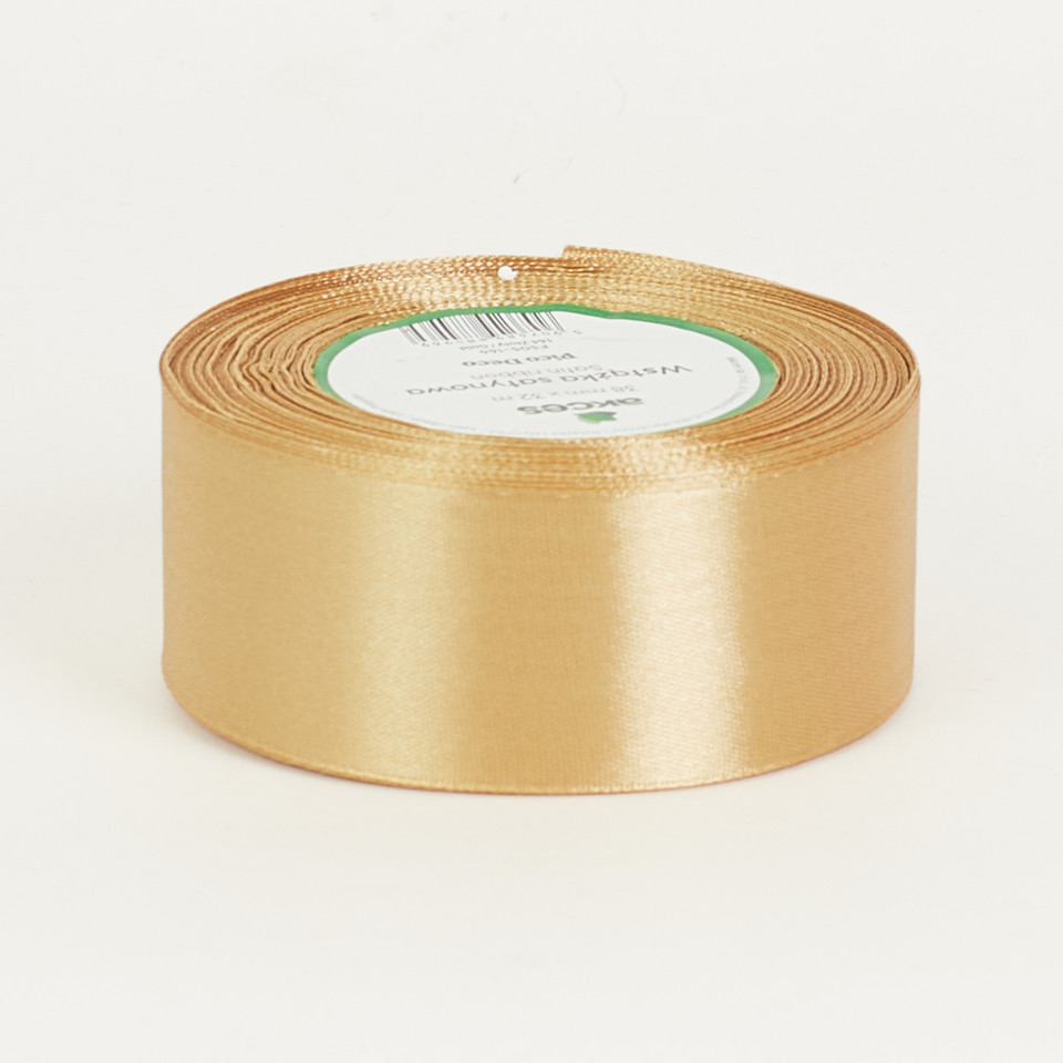 Wstążka satynowa (38 mm x 36y), gold FS05-164