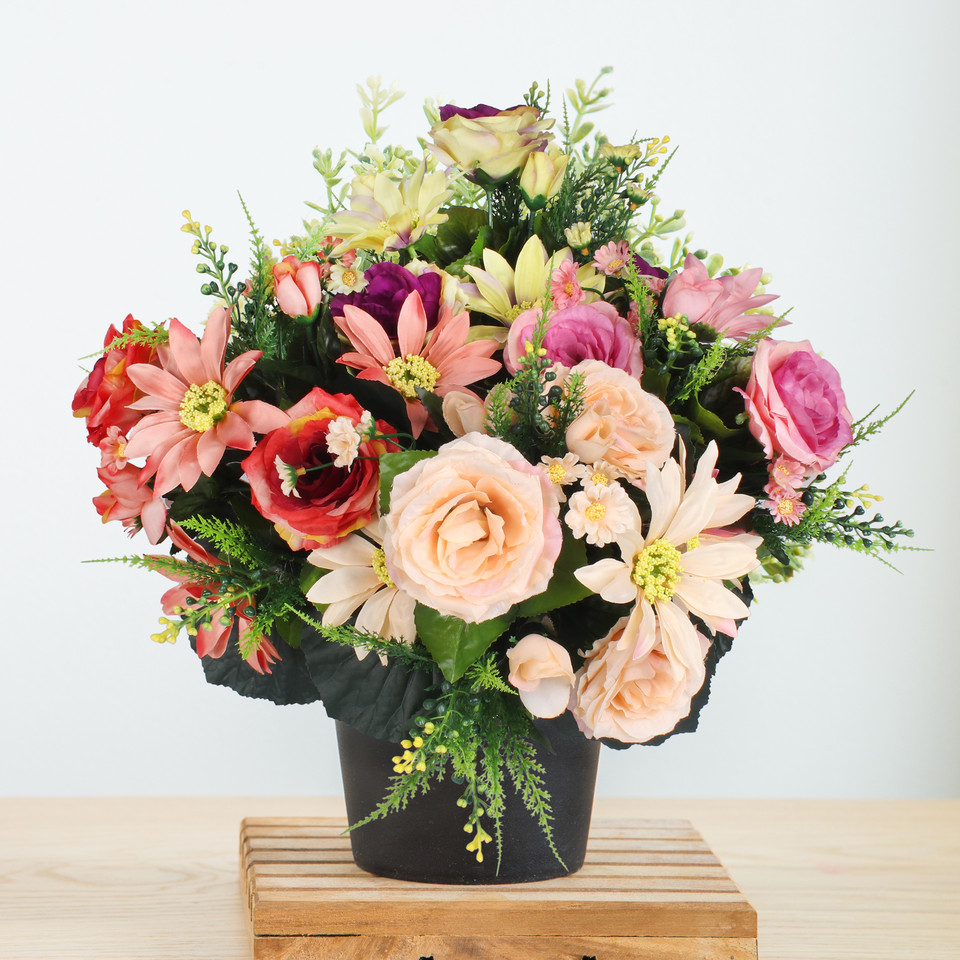 Rose/Dahlia, Mix 1 QA026-01