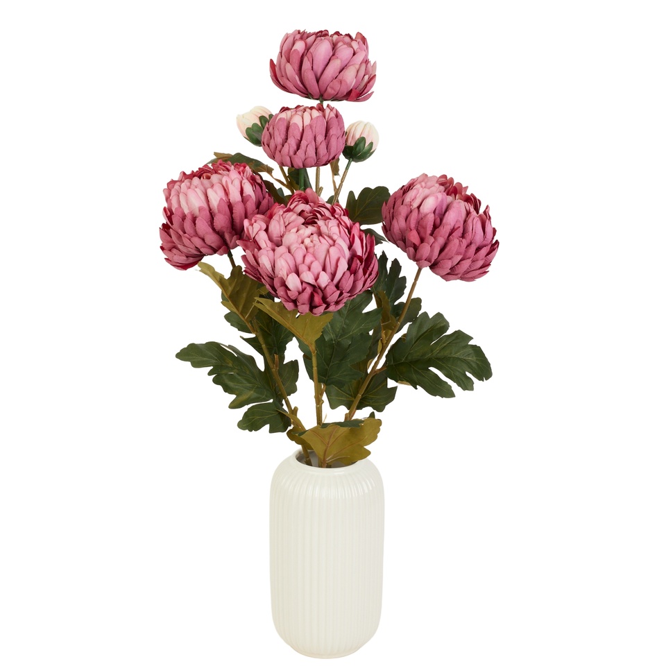 Chryzantema - bukiet x 5  65cm, #22 UJ11-22