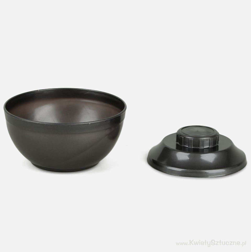 Flowerpot 15 cm, Graphite C084-02