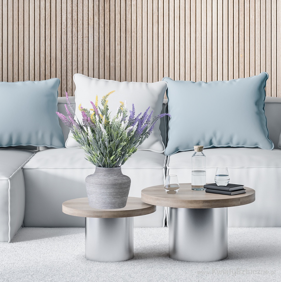 Lavender x 12, White QA209-01