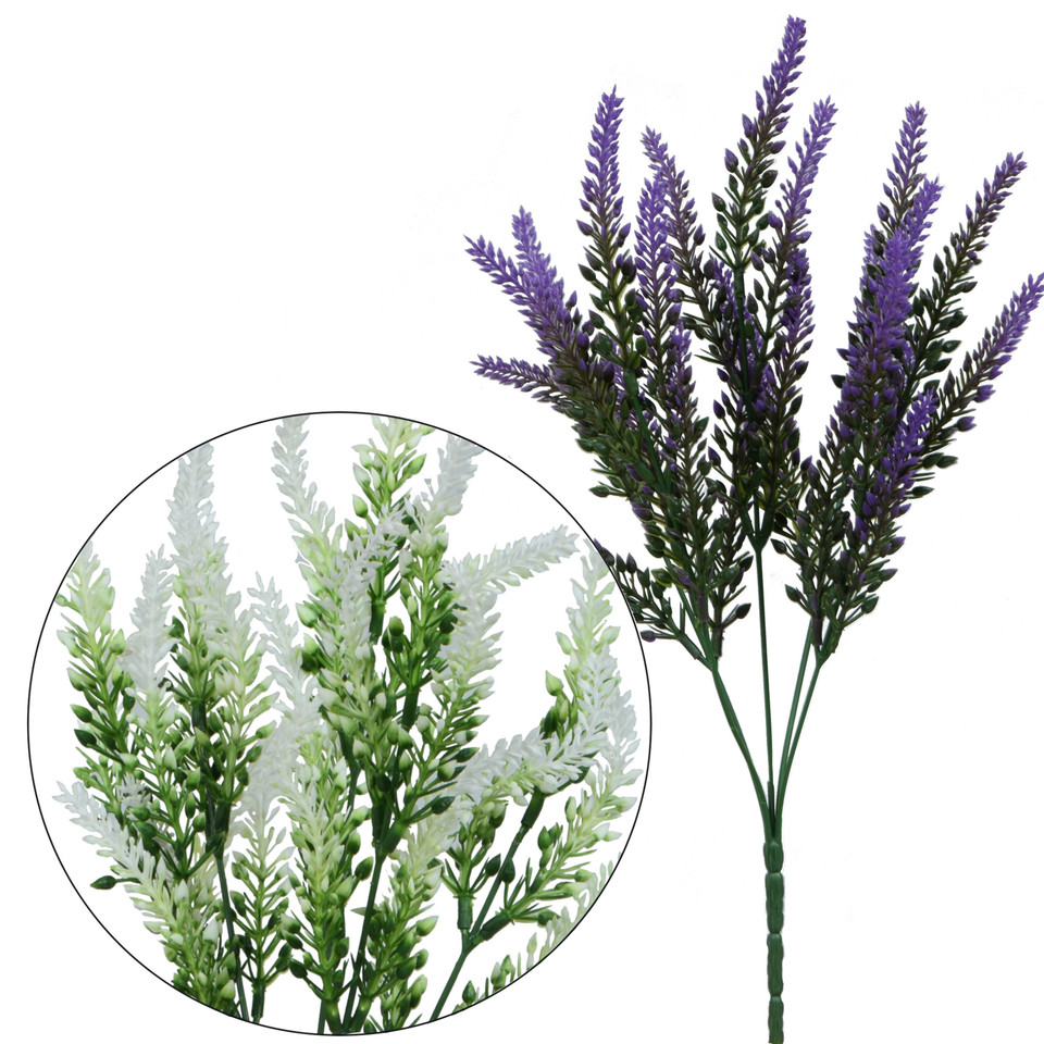 Lawenda - bukiet x5 35 cm, lavender U630-02