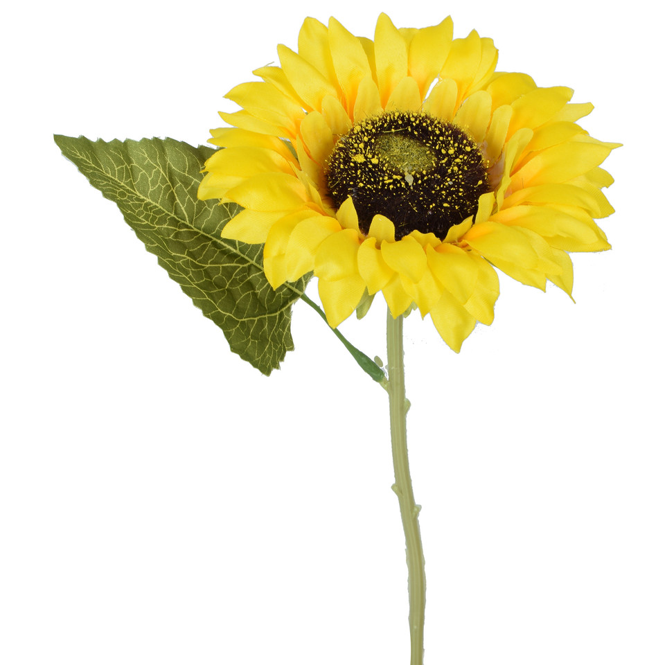 Słonecznik - gałązka 34 cm, yellow K088-01