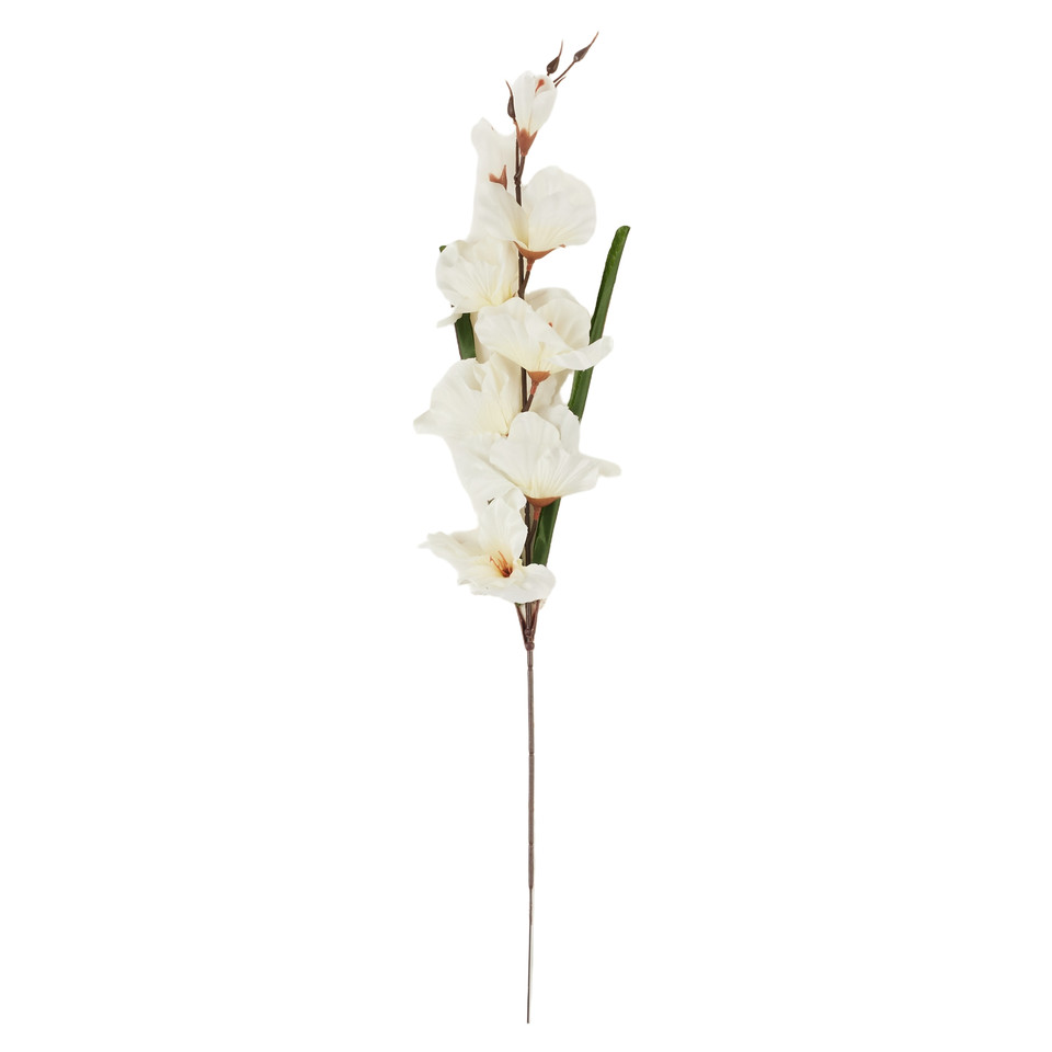 Mieczyk - gałązka 63 cm, 01 cream AL183-01