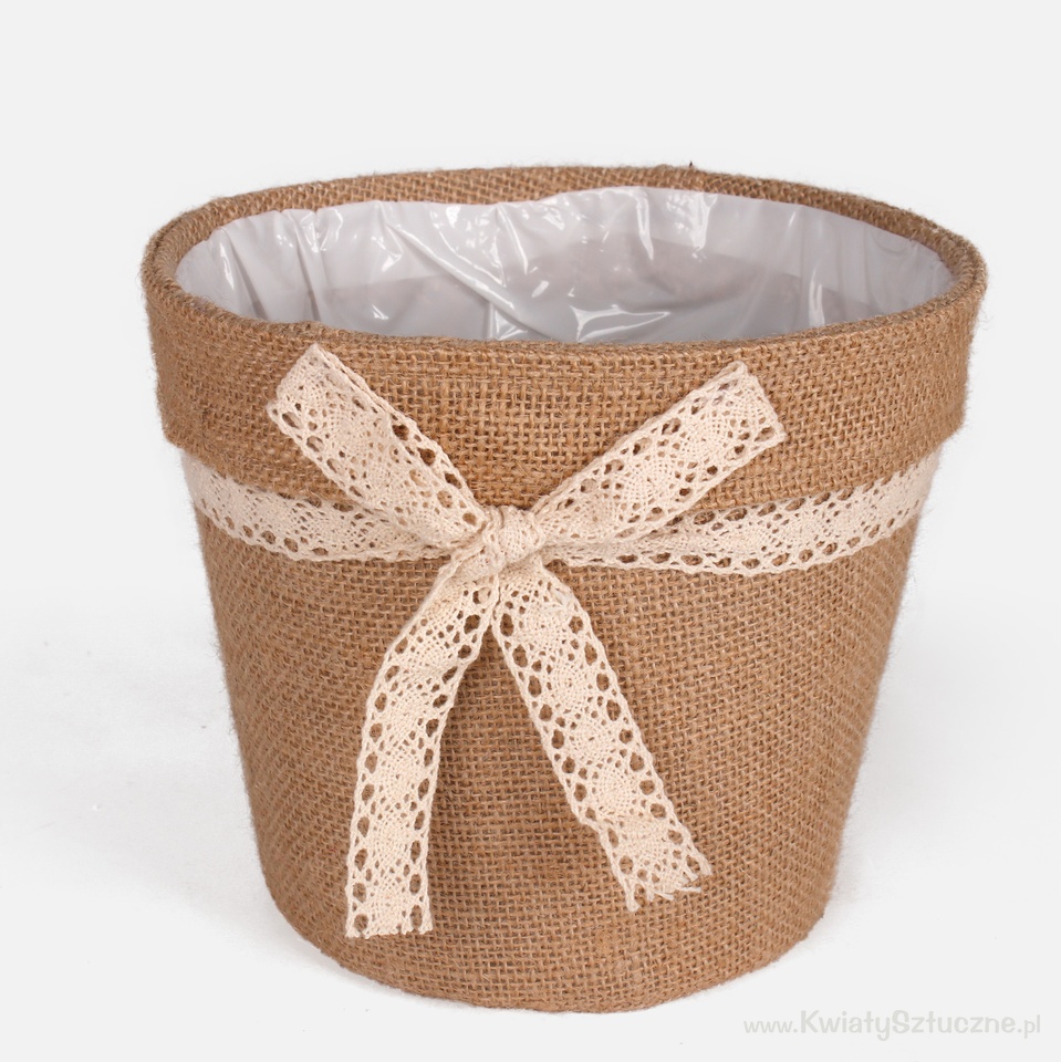 Jute pot cover, Mix 1 Y507-01