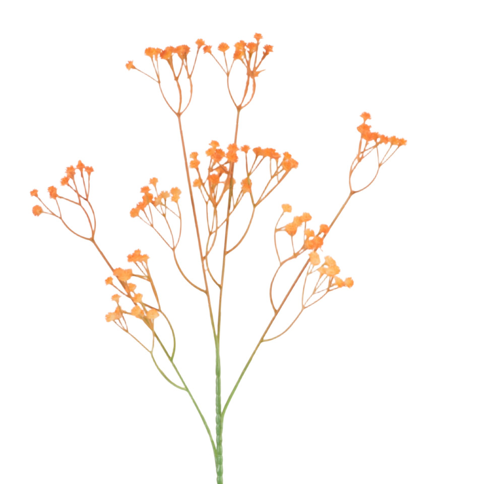 Gipsówka - gałązka 62 cm, 13 orange AL86-13