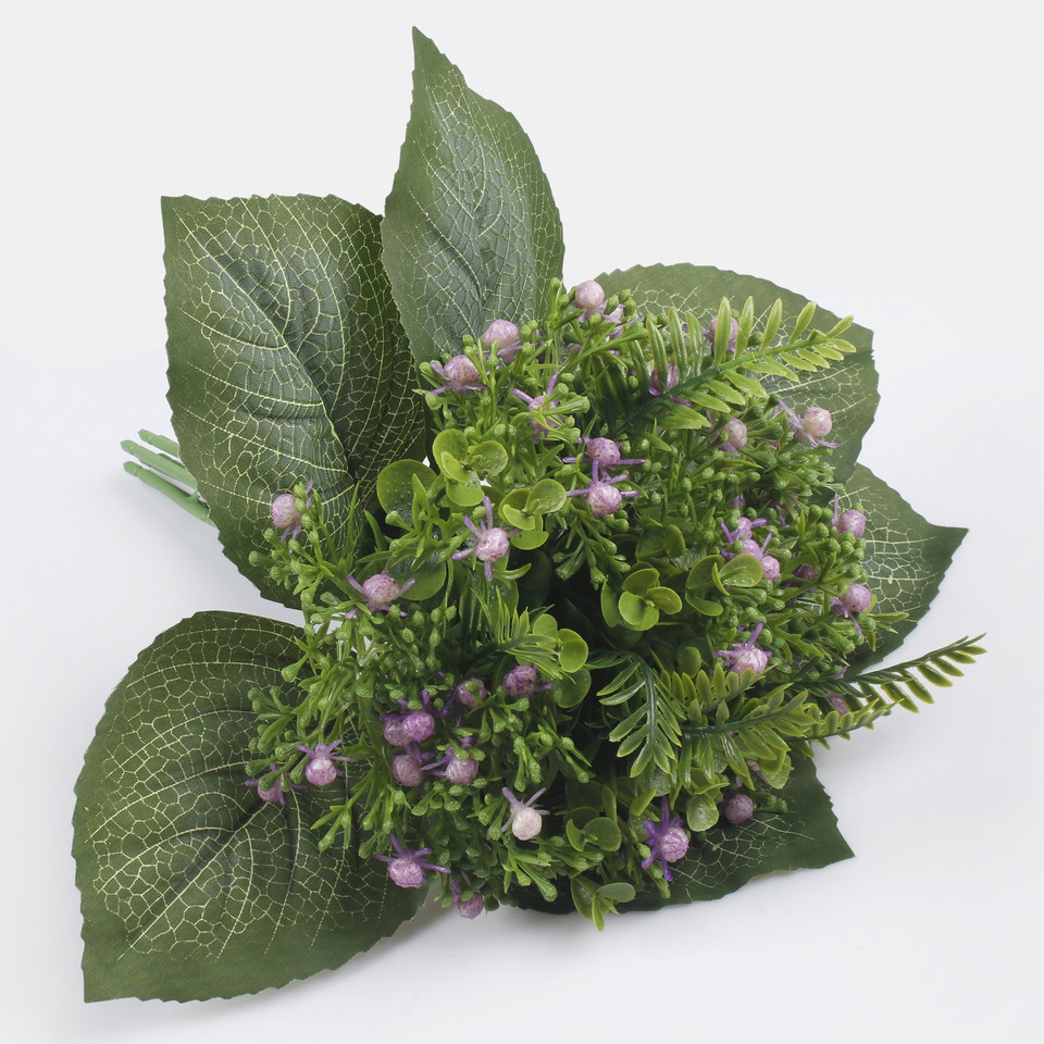 Borówka z paprotką bukiet, Purple QA340K-03