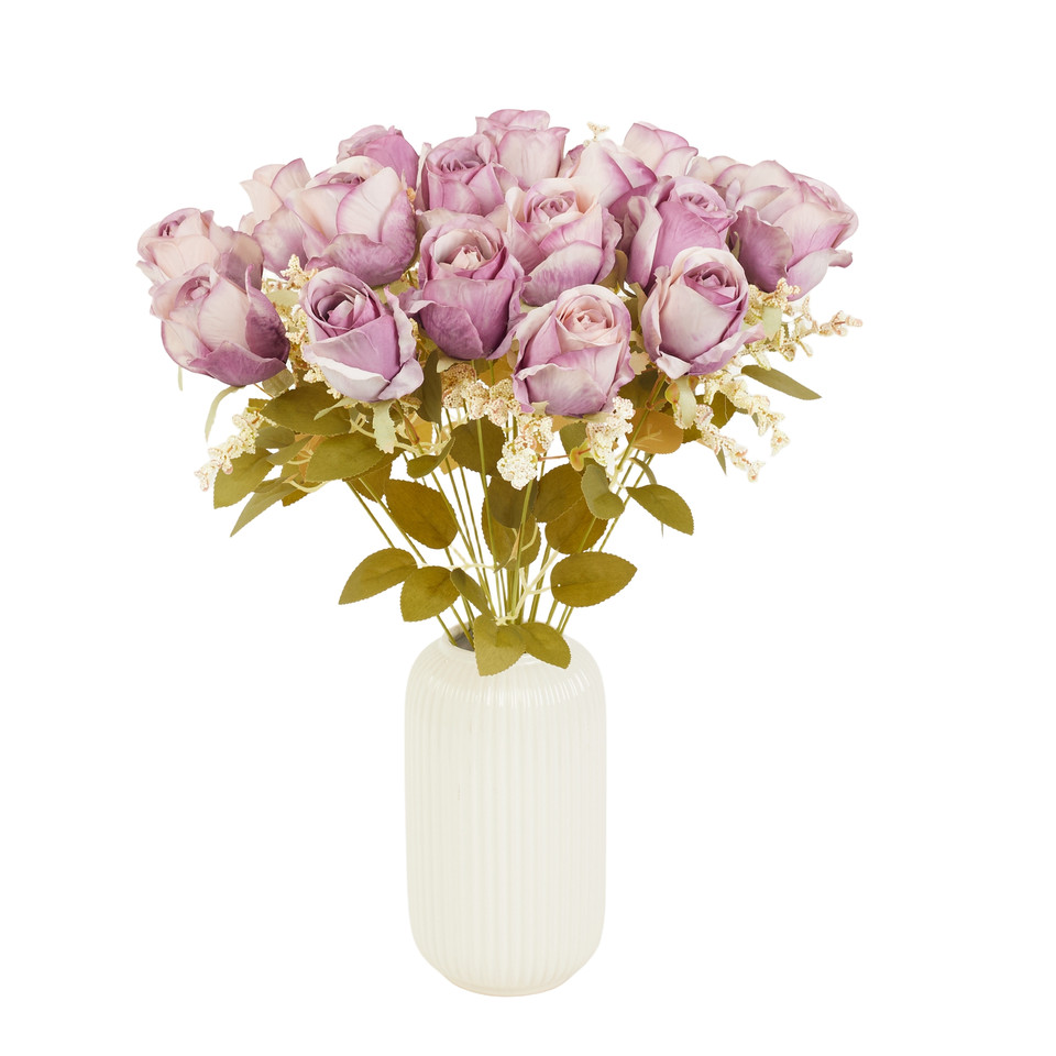 Róza bukiet x24 45 cm, 05 violet UE26-05
