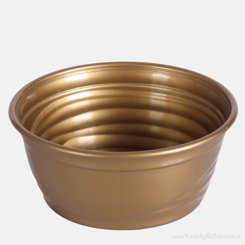 Doniczka Halina 18 cm, Gold C130-02