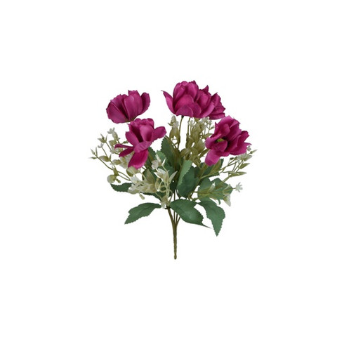 Anemone, Burgundy U826-m