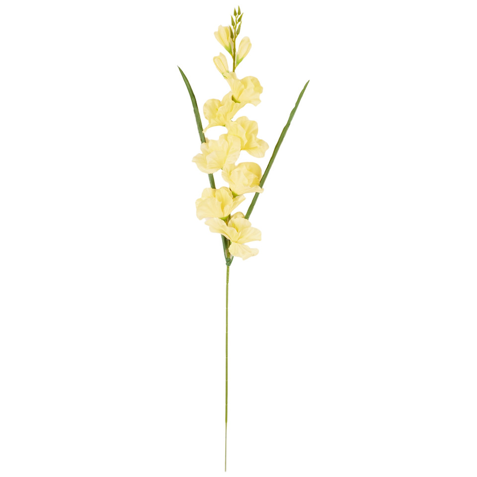 Mieczyk - gałązka 80 cm, 13 light yellow AL184-13