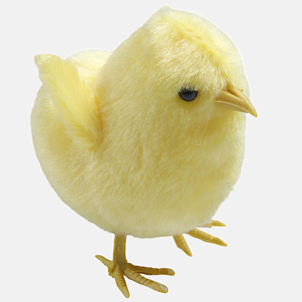 Easter chicken x 12 pcs, Yellow E266-01