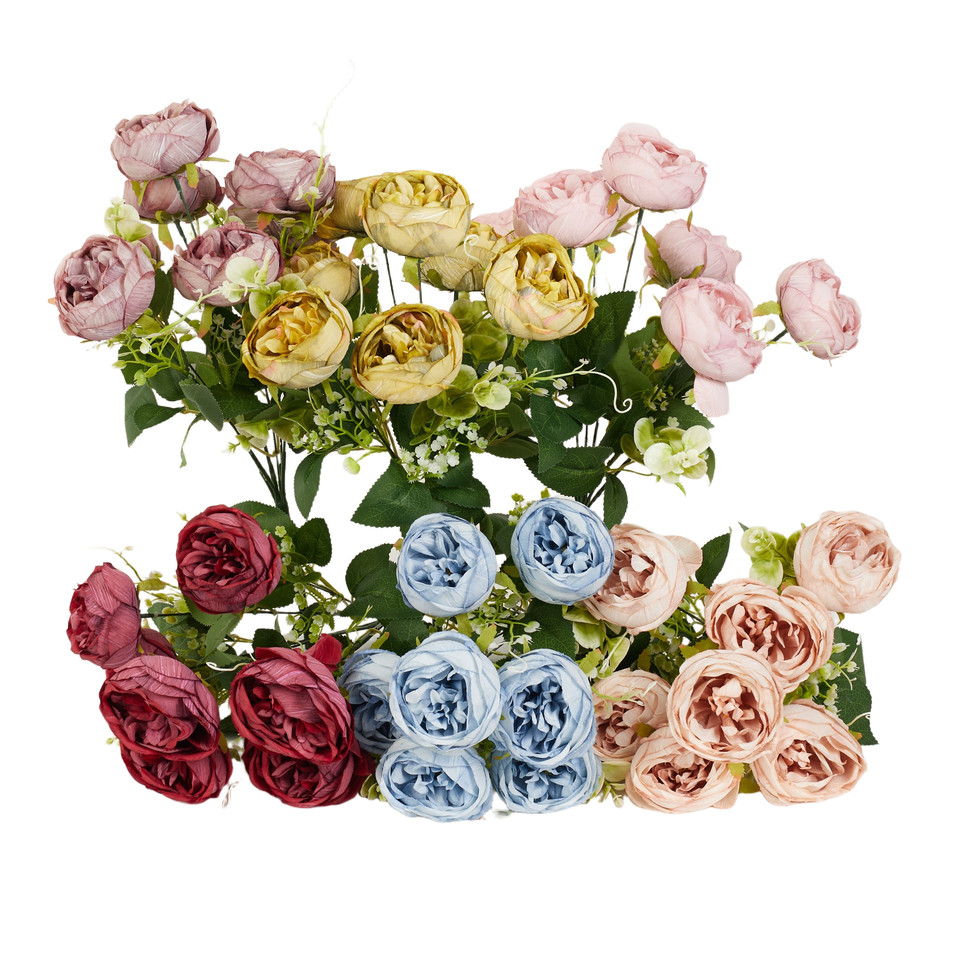 Peonia Bukiet x7 43 cm, #X01 UJ52-X01