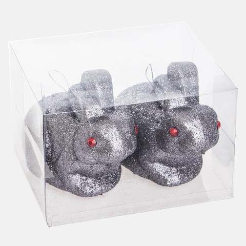 Królik brokatowy x 2 szt. E252S