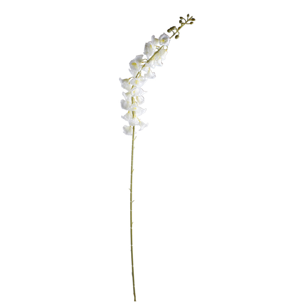 Dzwoneczki - gałązka 120 cm, white GK344-01