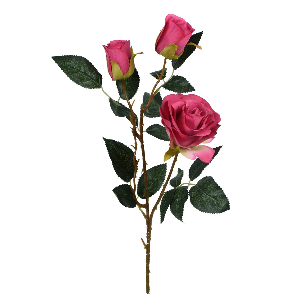 Róża gałązka x3 62 cm, beauty GK446-11
