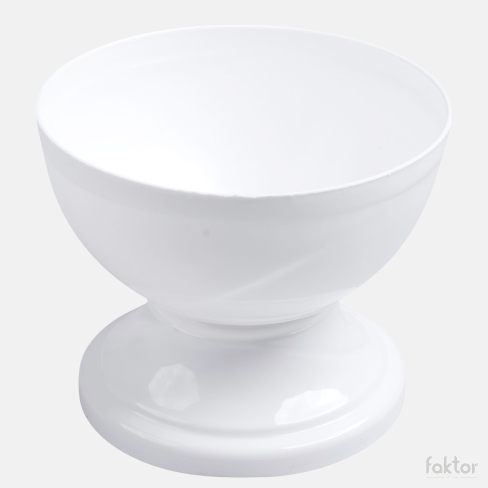 Flowerpot 18 cm, White C083-03