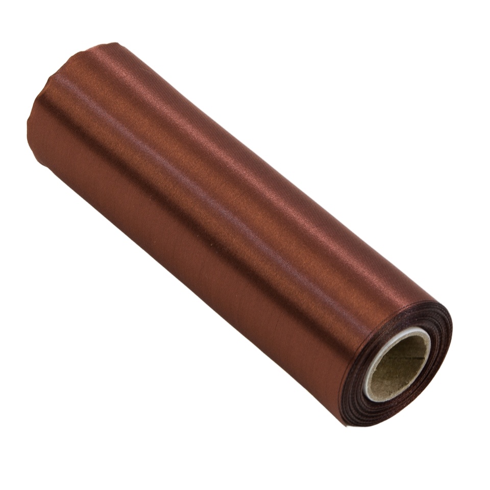 Satyna rolka 16 cm x 10 y, #10 brown FS47-10