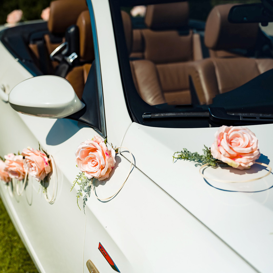 Wedding car decoration X539