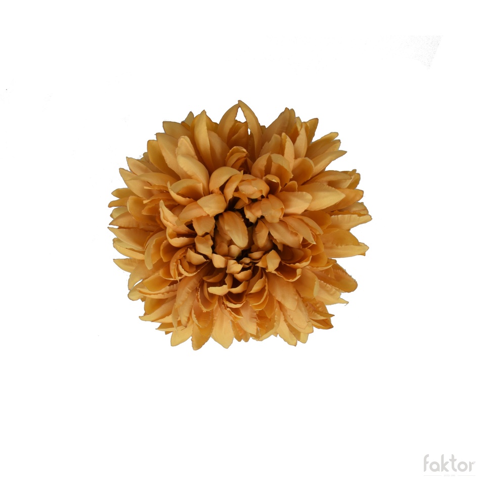 Chryzantema - główka 18 cm, autumn yellow W059-38