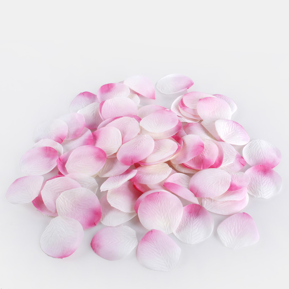 Płatki róż x 100 szt., Pink/White A578-07