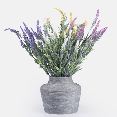 Lavender x 12, White QA209-01