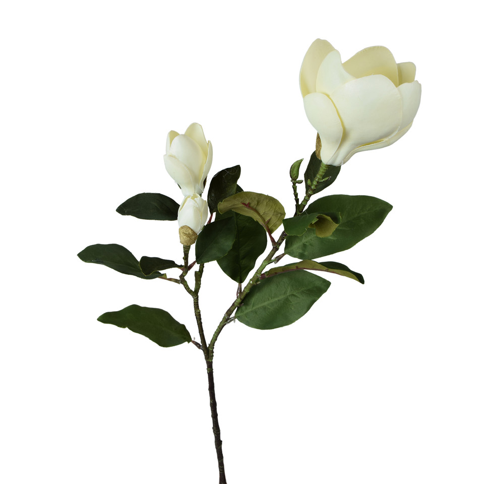 Magnolia - gałązka 82 cm, cream GK347-01