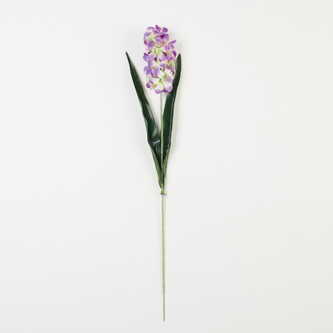 Hiacynt – gałązka, lilac/cream GA43-07