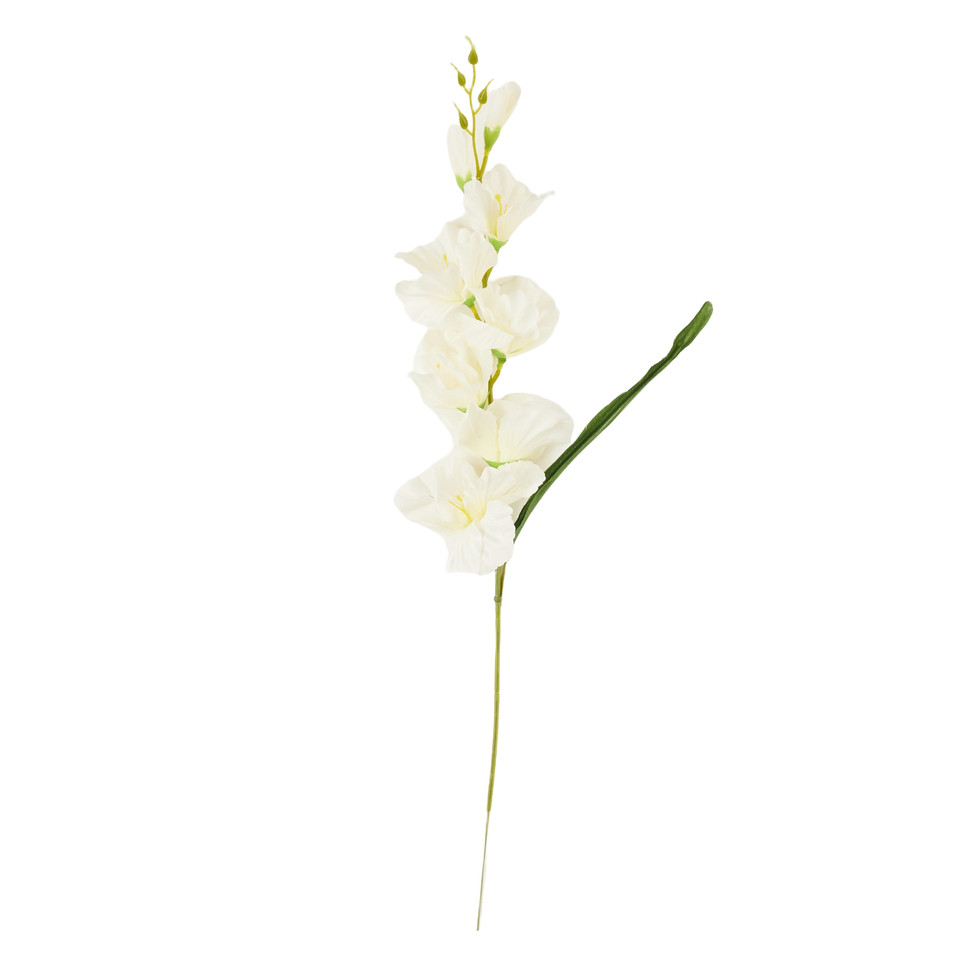 Mieczyk - gałązka 63 cm, 01 cream AL182-01