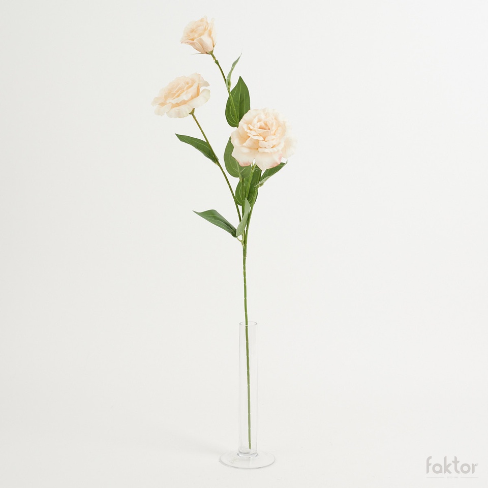 Eustoma – gałązka x3, beige A105-02