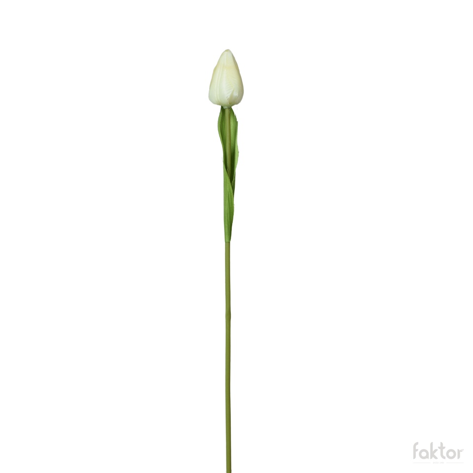 Tulipan - gałązka 44 cm, white K375-02