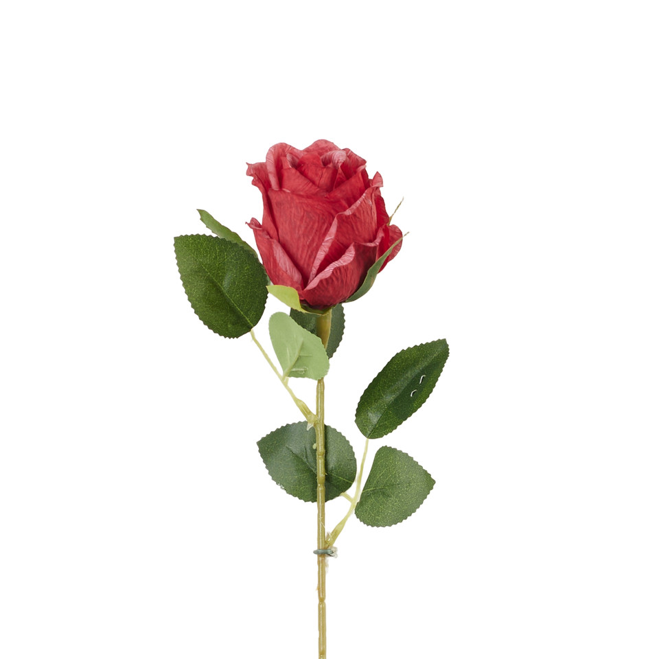 Róża - gałązka 50cm, 06 red AL136-06
