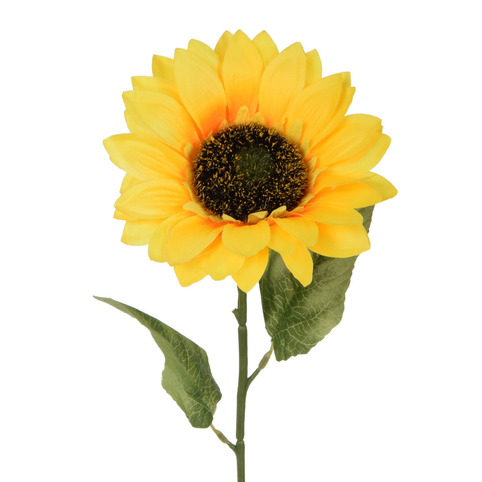Słonecznik - gałązka 70 cm, yellow K356-00