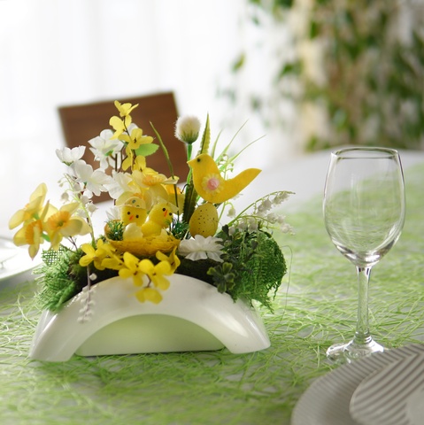 Small Fuksja flowerpot, White C113-01