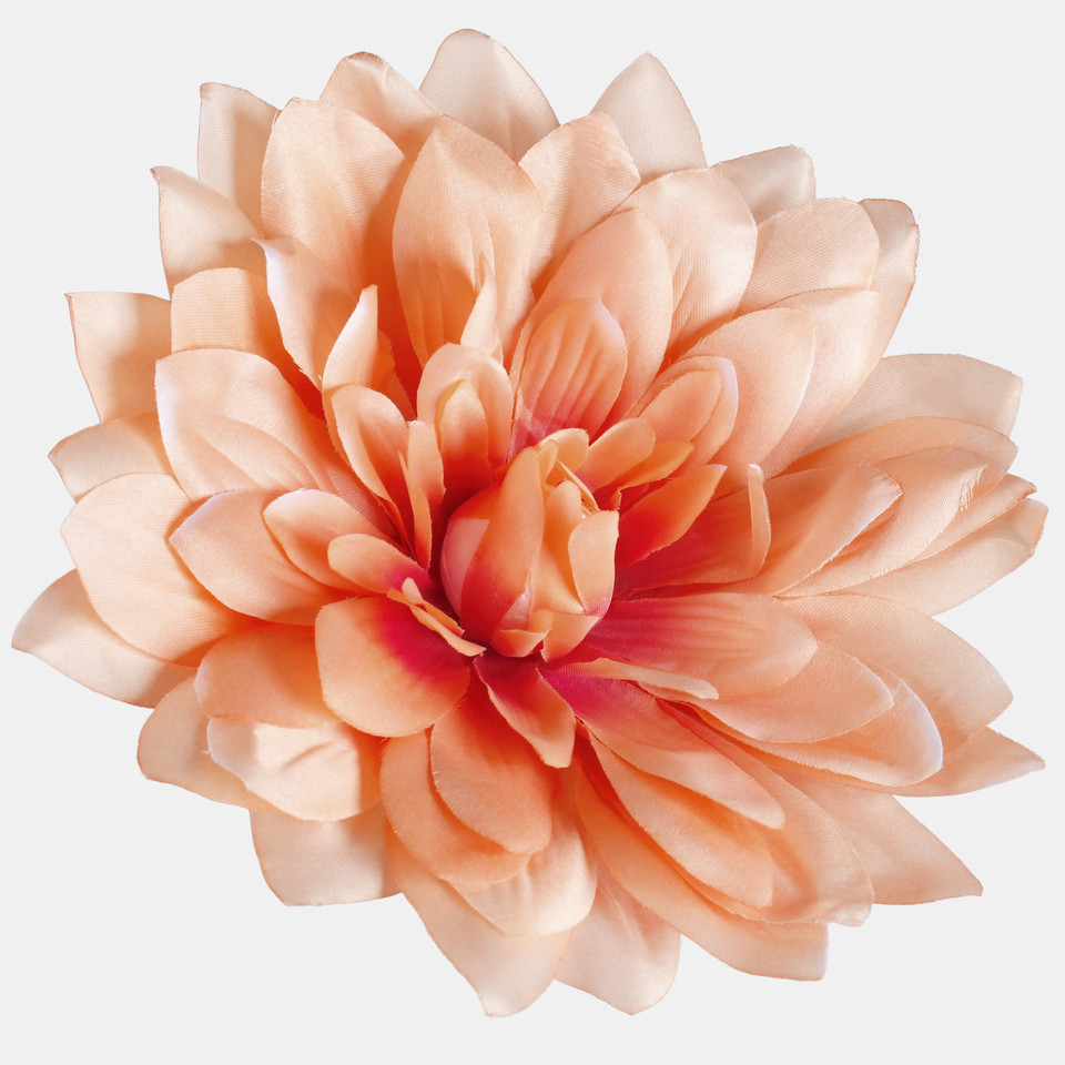 Dalia satynowa XL, Peach W537-15